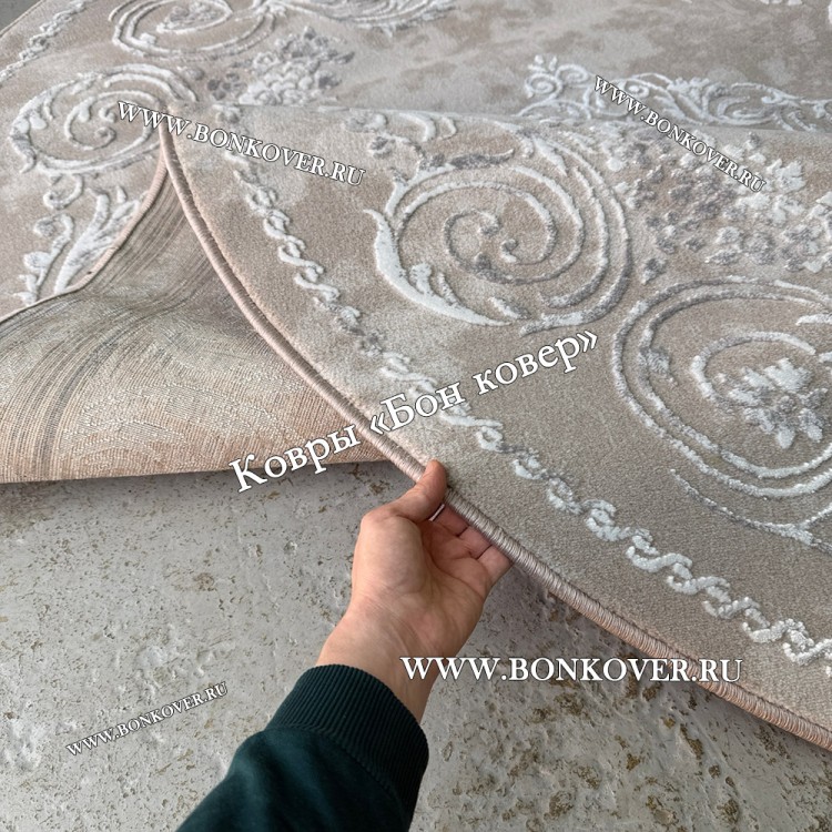 Белорусский Овальный Ковер Медальон Дизайн 30829