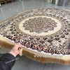 Круглый Ковер с Восточным Узором Медальон Арт 30339